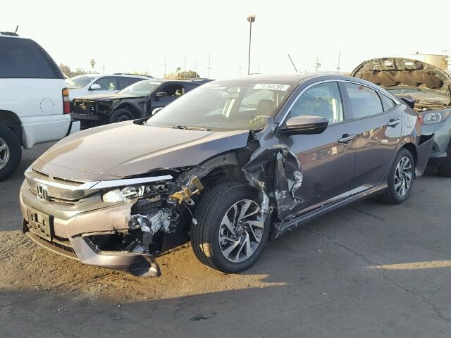 2HGFC2F71HH562595 - 2017 HONDA CIVIC EX Boz foto 2