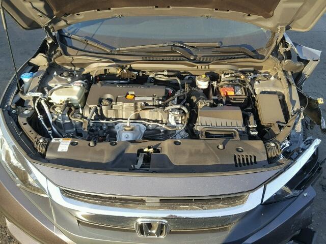 2HGFC2F71HH562595 - 2017 HONDA CIVIC EX GRAY photo 7