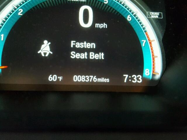 2HGFC2F71HH562595 - 2017 HONDA CIVIC EX Boz foto 8