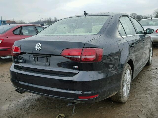 3VWD67AJ3GM380276 - 2016 VOLKSWAGEN JETTA SE BLACK photo 4