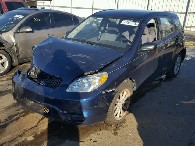 2T1KR32E43C022456 - 2003 TOYOTA COROLLA MA BLUE photo 2