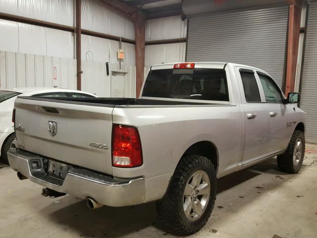 1C6RR7GT2FS594066 - 2015 RAM 1500 SLT SILVER photo 4