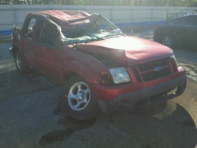 1FMZU67K74UC21711 - 2004 FORD EXPLORER S MAROON photo 1