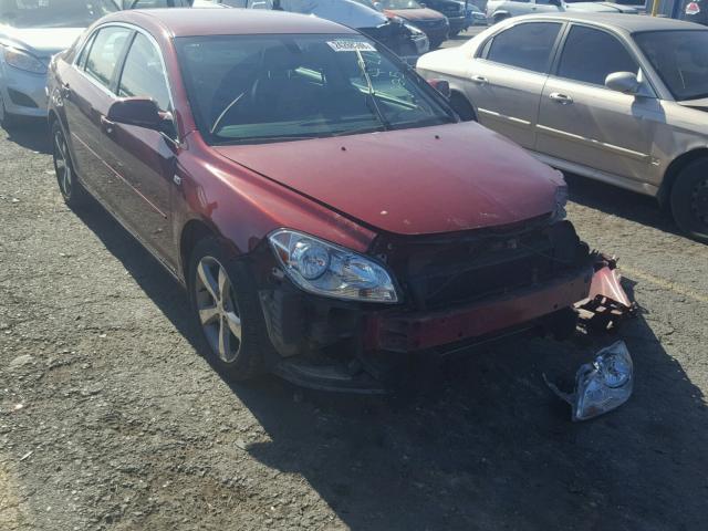 1G1ZJ57B68F250482 - 2008 CHEVROLET MALIBU 2LT RED photo 1