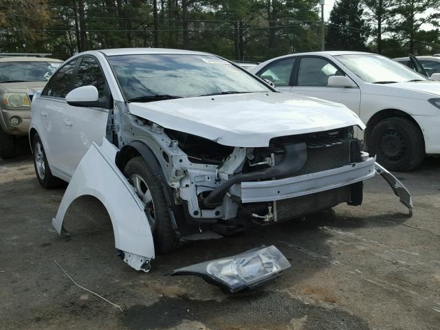 1G1PF5SC7C7127849 - 2012 CHEVROLET CRUZE LT WHITE photo 1