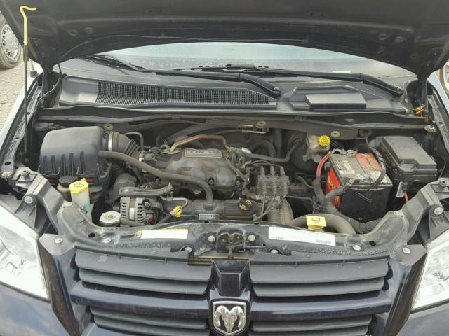 2D4RN3D17AR489729 - 2010 DODGE GRAND CARA BLUE photo 7