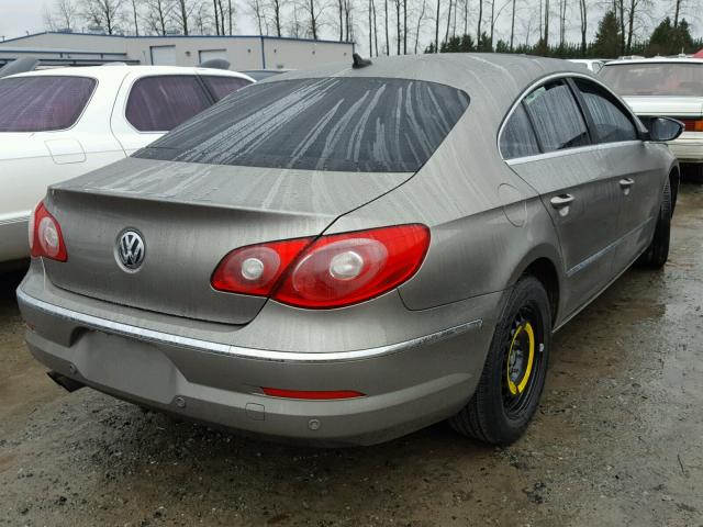 WVWEU73C79E513027 - 2009 VOLKSWAGEN CC BROWN photo 4