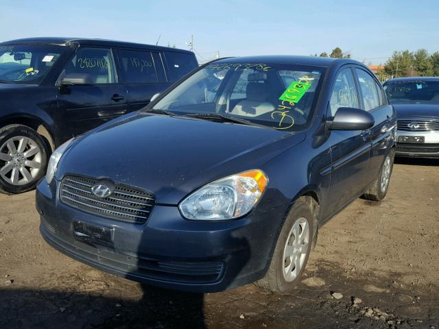 KMHCN46C59U285108 - 2009 HYUNDAI ACCENT GLS GRAY photo 2