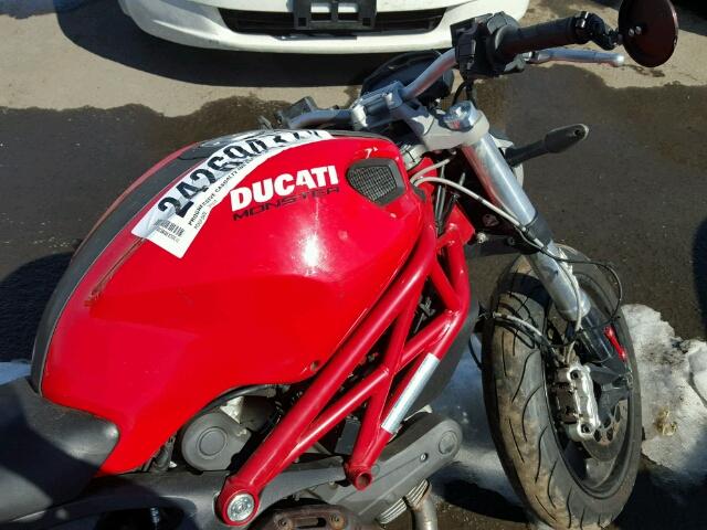 ZDM1RADN3BB043037 - 2011 DUCATI MONSTER RED photo 5