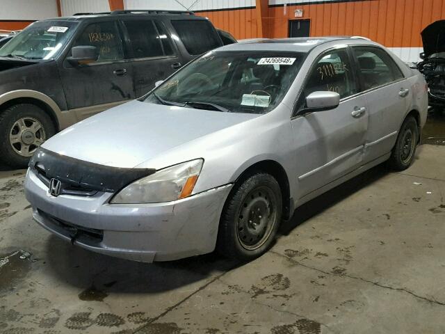 1HGCM55643A820285 - 2003 HONDA ACCORD EX SILVER photo 2