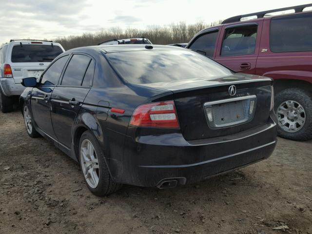 19UUA66267A042883 - 2007 ACURA TL GRAY photo 3