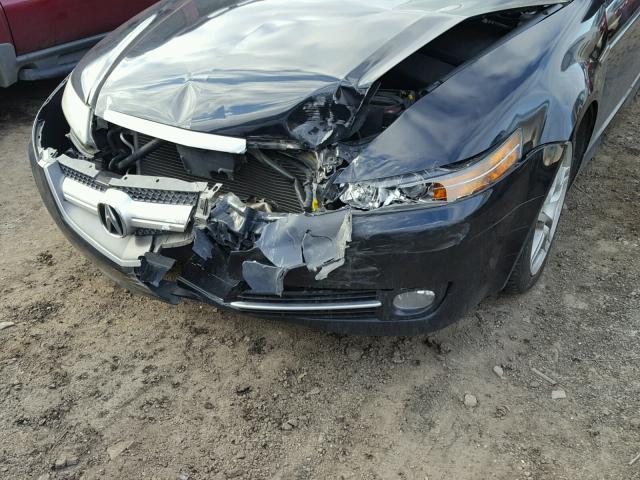 19UUA66267A042883 - 2007 ACURA TL GRAY photo 9