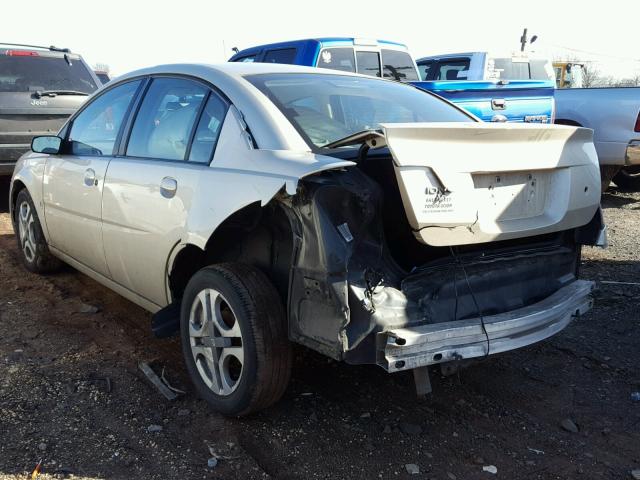 1G8AL52F94Z179449 - 2004 SATURN ION LEVEL GOLD photo 3