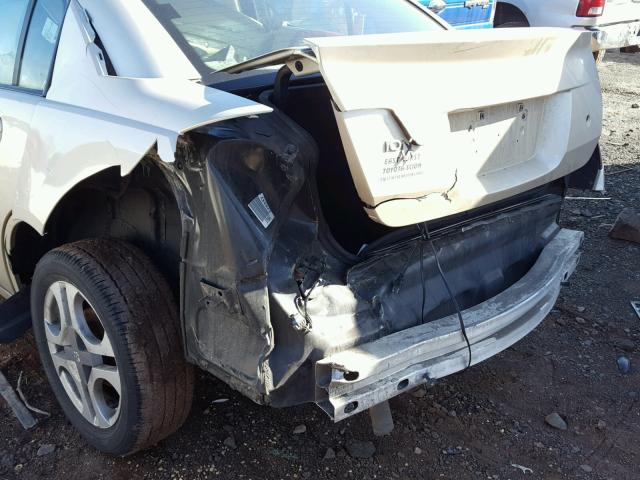 1G8AL52F94Z179449 - 2004 SATURN ION LEVEL GOLD photo 9