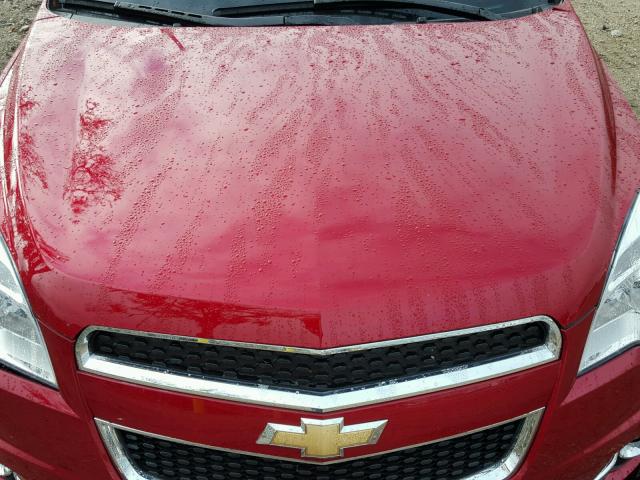 2GNALCEK3F1140622 - 2015 CHEVROLET EQUINOX LT RED photo 7