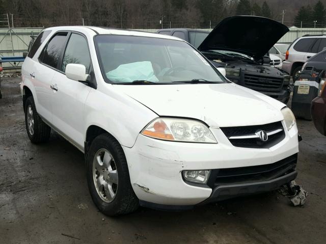 2HNYD182X3H520798 - 2003 ACURA MDX WHITE photo 1