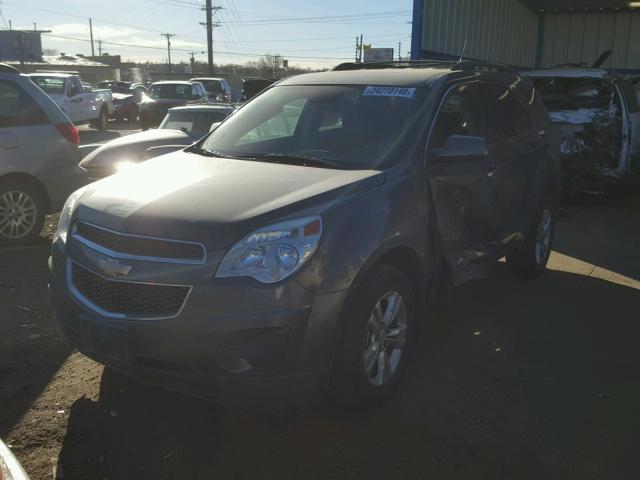 2GNFLEEK3C6349956 - 2012 CHEVROLET EQUINOX LT GRAY photo 2