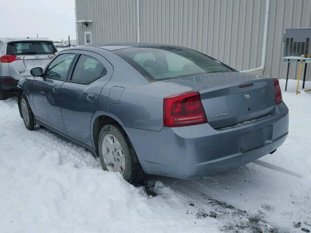 2B3KA43G27H825924 - 2007 DODGE CHARGER SE GRAY photo 3