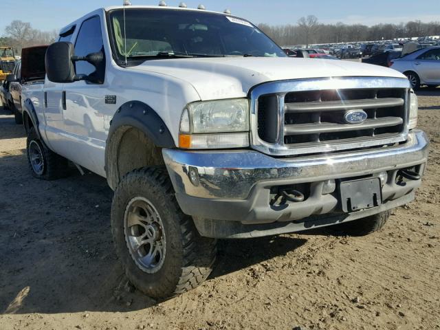 1FTNW21L64EB70025 - 2004 FORD F250 SUPER WHITE photo 1