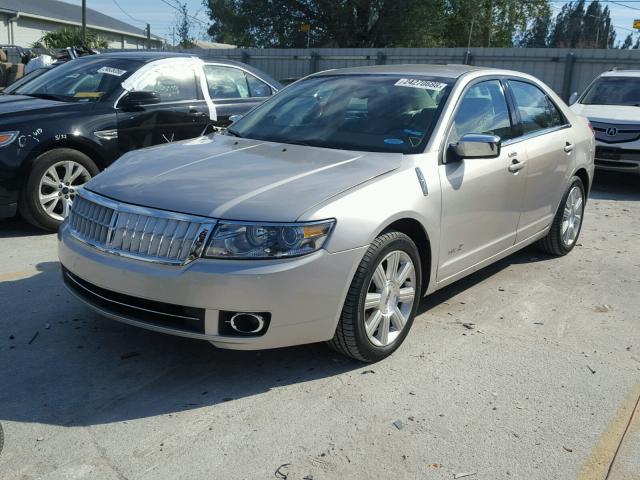 3LNHM26T57R609367 - 2007 LINCOLN MKZ SILVER photo 2