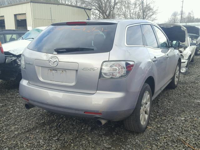 JM3ER29L490228298 - 2009 MAZDA CX-7 SILVER photo 4