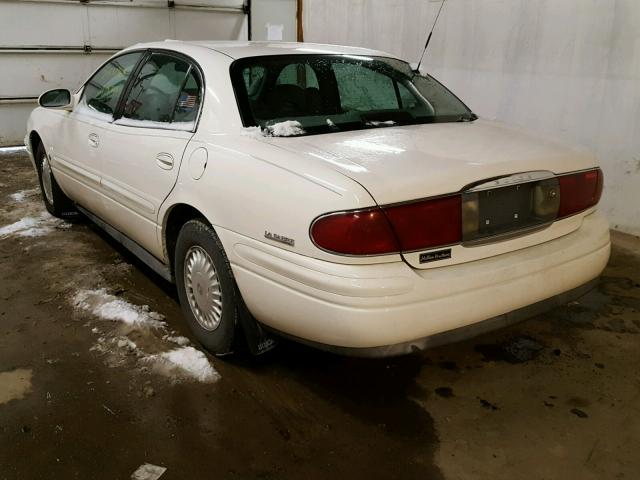 1G4HR54K71U134043 - 2001 BUICK LESABRE LI WHITE photo 3