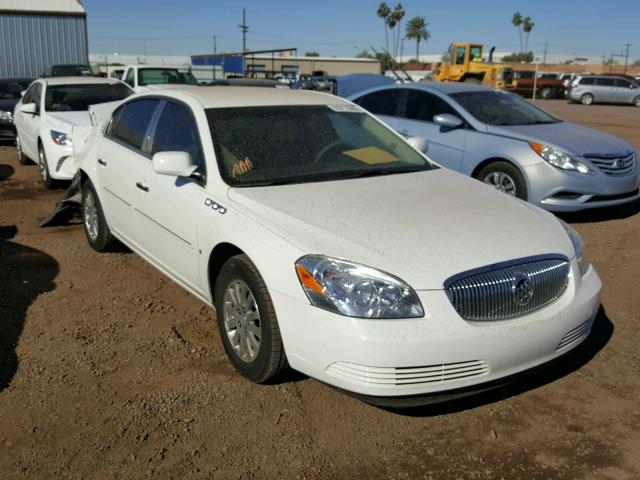 1G4HP57257U218503 - 2007 BUICK LUCERNE CX WHITE photo 1