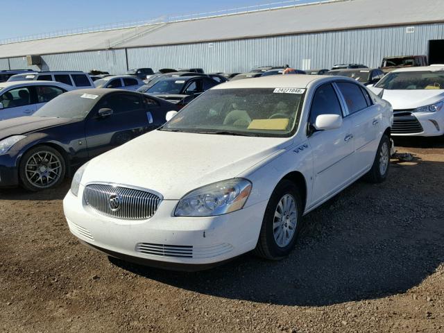 1G4HP57257U218503 - 2007 BUICK LUCERNE CX WHITE photo 2