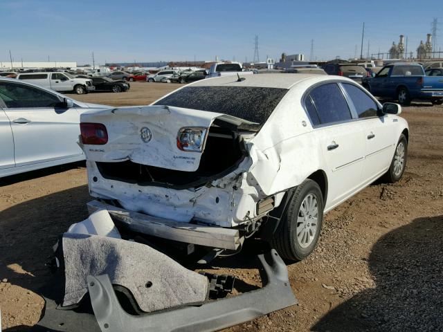 1G4HP57257U218503 - 2007 BUICK LUCERNE CX WHITE photo 4