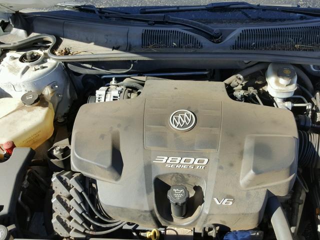 1G4HP57257U218503 - 2007 BUICK LUCERNE CX WHITE photo 7