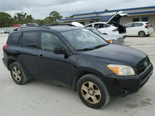 JTMBD33V676051869 - 2007 TOYOTA RAV4 BLACK photo 1