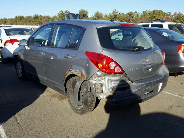 3N1BC1CP7CK282054 - 2012 NISSAN VERSA S GRAY photo 3