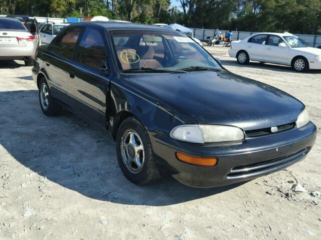 1Y1SK5268TZ037455 - 1996 GEO PRIZM BASE BLACK photo 1