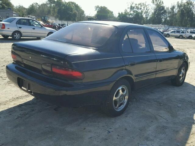 1Y1SK5268TZ037455 - 1996 GEO PRIZM BASE BLACK photo 4