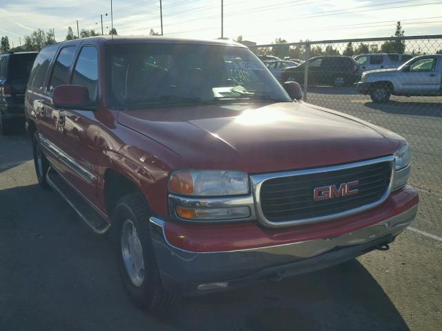 3GKFK16T2YG228511 - 2000 GMC YUKON XL K RED photo 1