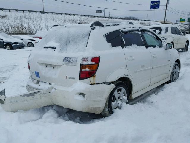 5Y2SL65876Z457152 - 2006 PONTIAC VIBE WHITE photo 4