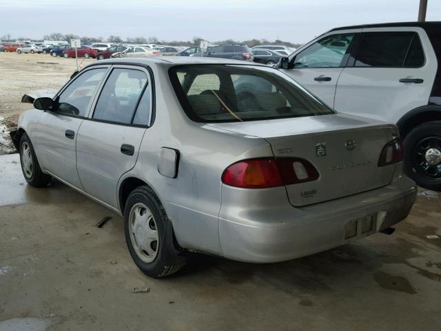 1NXBR18E5XZ186685 - 1999 TOYOTA COROLLA VE SILVER photo 3