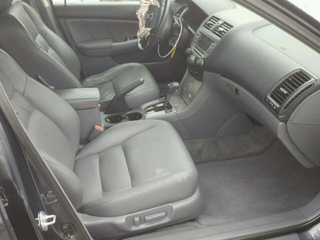 1HGCM66536A032632 - 2006 HONDA ACCORD EX GRAY photo 5