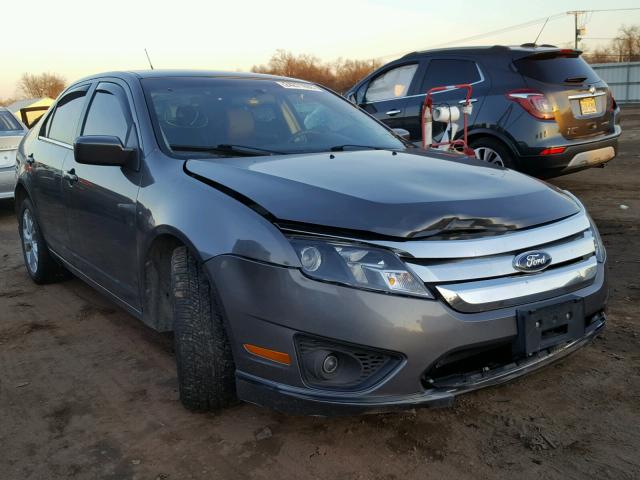 3FAHP0HA6CR131715 - 2012 FORD FUSION SE GRAY photo 1