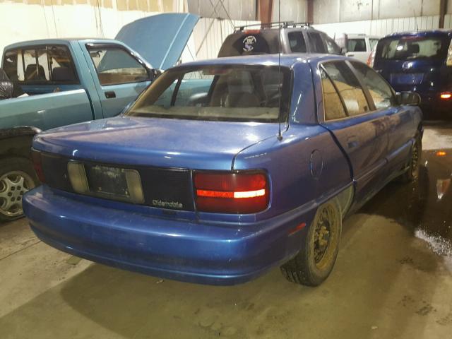 1G3NL55M5SM345428 - 1995 OLDSMOBILE ACHIEVA S BLUE photo 4