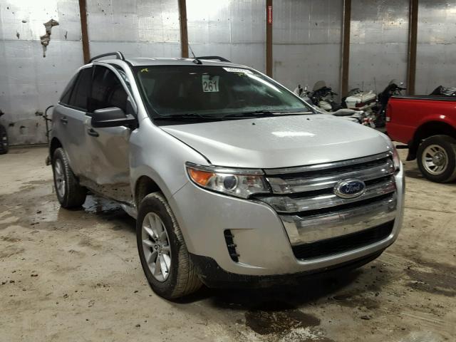 2FMDK3GC0DBB89956 - 2013 FORD EDGE SE SILVER photo 1