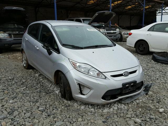 3FADP4EJ6DM150550 - 2013 FORD FIESTA SE SILVER photo 1