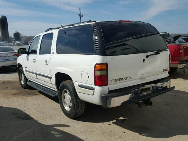 3GKEC16T31G287677 - 2001 GMC YUKON XL C WHITE photo 3