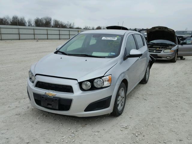 1G1JC6SB3D4232032 - 2013 CHEVROLET SONIC LT SILVER photo 2