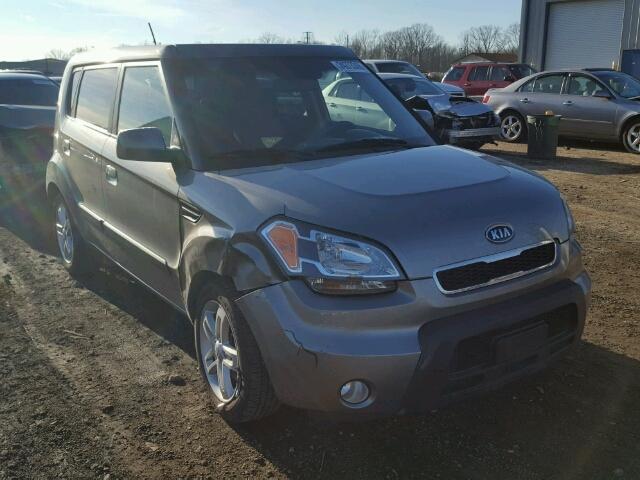 KNDJT2A21A7125962 - 2010 KIA SOUL + GRAY photo 1