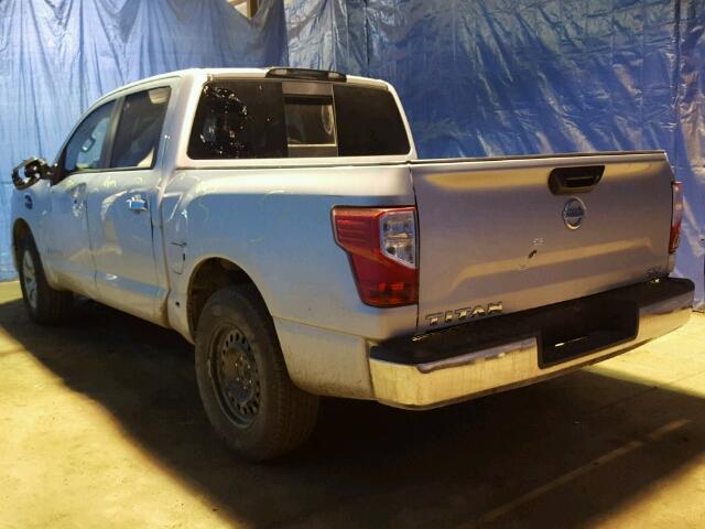 1N6AA1EK3HN542979 - 2017 NISSAN TITAN S SILVER photo 3