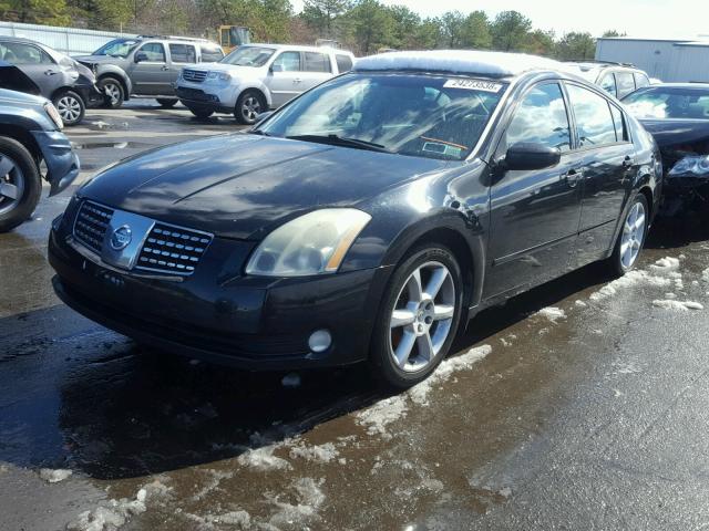 1N4BA41E85C823682 - 2005 NISSAN MAXIMA SE BLACK photo 2