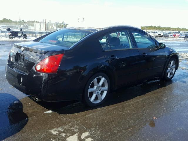 1N4BA41E85C823682 - 2005 NISSAN MAXIMA SE BLACK photo 4