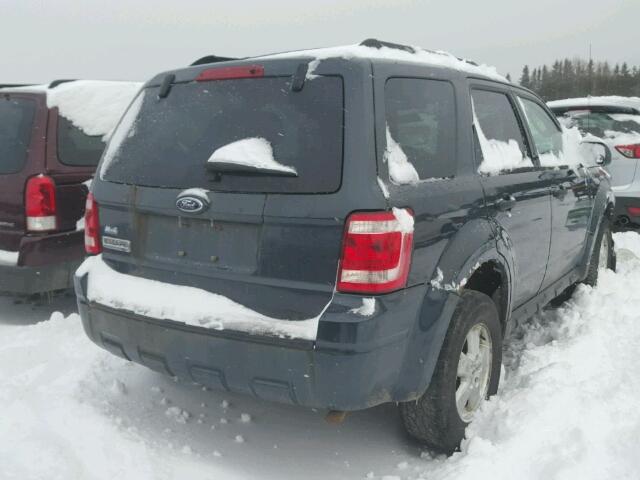 1FMCU03749KA40959 - 2009 FORD ESCAPE XLT GRAY photo 4