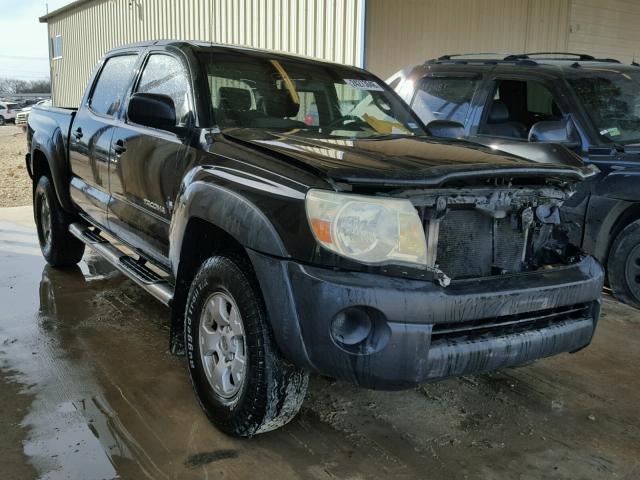 5TEJU62N06Z283898 - 2006 TOYOTA TACOMA DOU BLACK photo 1